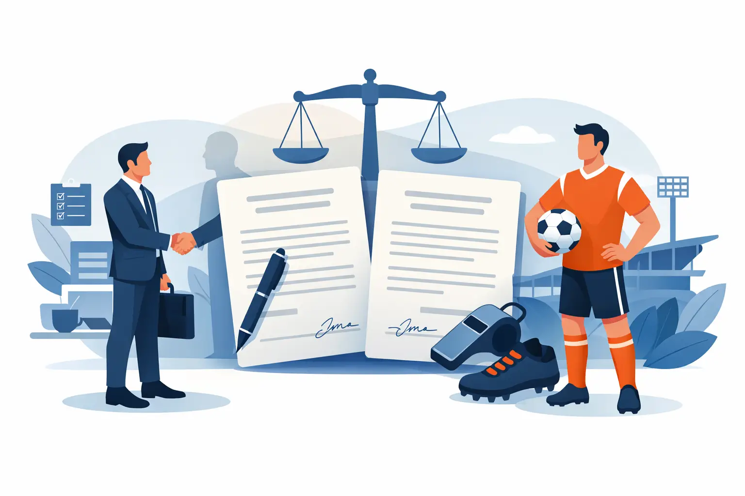 No momento, você está visualizando Contrato esportivo ou trabalhista: qual vale?