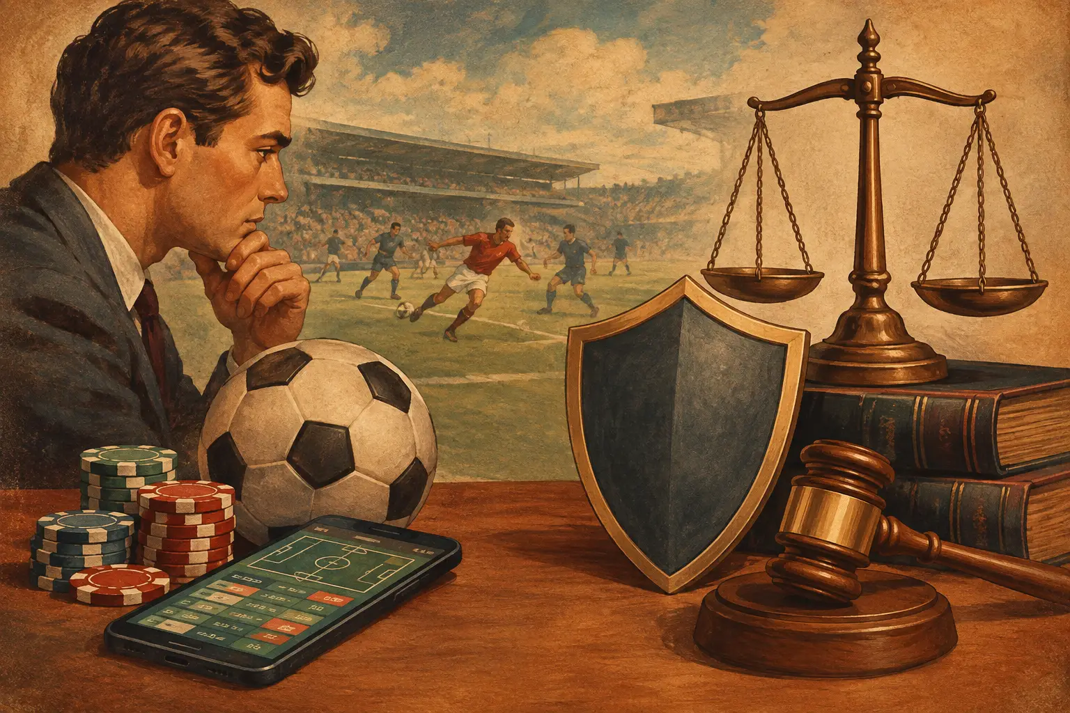 No momento, você está visualizando Riscos em apostas esportivas e proteção jurídica